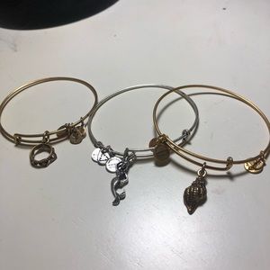 3 Alex & Ani Bracelets